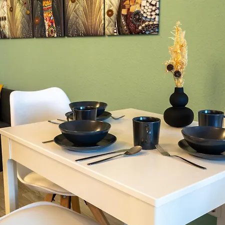 Appartement Shanti - Studio, Suedvorstadt, Balkon, Tv
