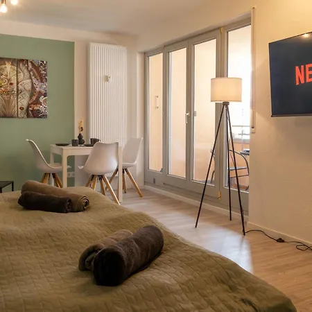 Shanti - Studio, Südvorstadt, Balkon, Tv Apartamento *